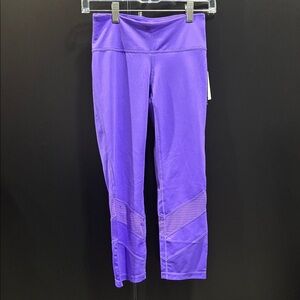 Z By Zella Lazer Cut Dot Calf,high rise,crop leggings,stretch, athletic,casual